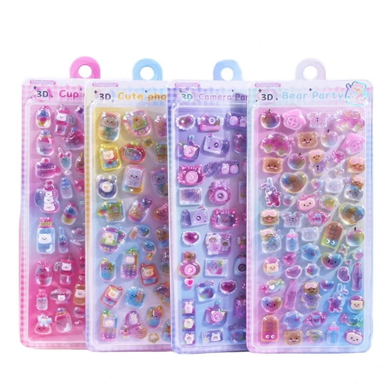 3D Sticker Sheets Entzückender Aufkleber für kleine Kinder und Erwachsene M76A – Detail 1