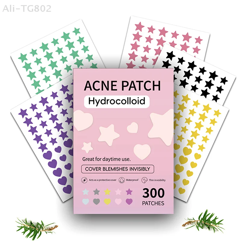 300/600pc Repair Acne Patch Facial Skin Care Fade Blemishes Pimple Marks Closed Acne
