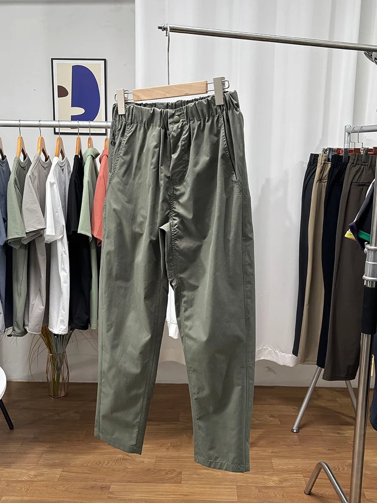 Calças Casuais Largas e Soltas para Homens e Mulheres, Primavera e Verão, Finas, Respiráveis, de Secagem Rápida e que Absorve...