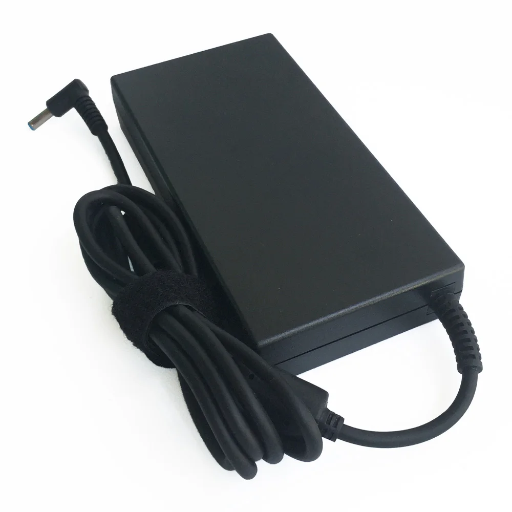 مصدر شاحن الطاقة الأصلي ل HP OMEN 15-ce019n 17-w287cl TPN-DA03 775626-003 محمول محول التيار المتردد 150 واط 19.5 فولت 7.7A الأزرق دبوس