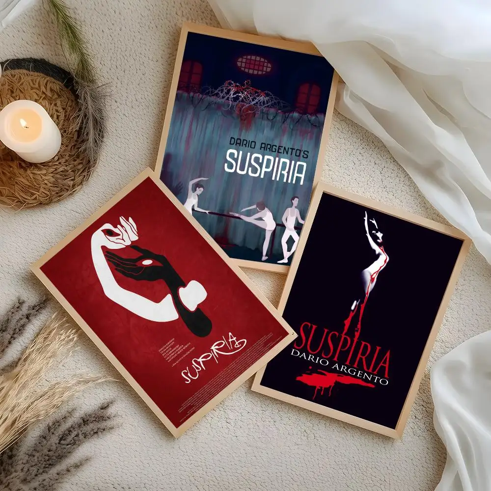 Movie Suspiria Poster Print Wall Art Pictures Canvas Painting Living Room Bedroom Home Decor