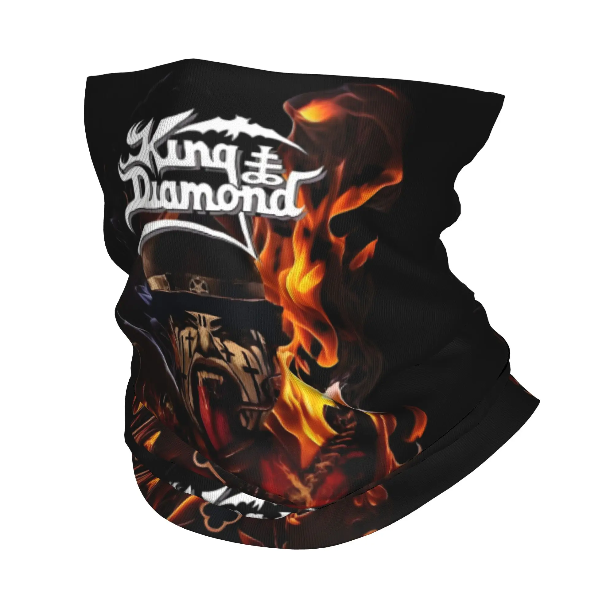 

King Diamond датский рок-музыкант вокалист бандана зимняя утеплитель для шеи мужской ветрозащитный шарф для лица для лыжных гетр повязка на голову