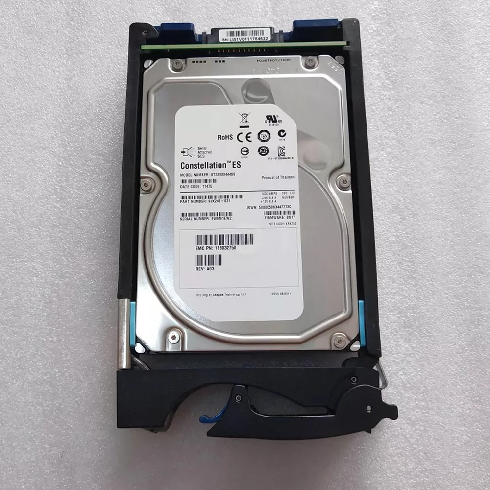 VNX 2T 7.2K SAS Hard Disk 005049449 005049450 005050037 005050595 HDD For EMC