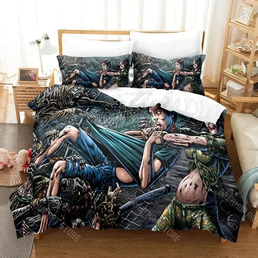 

Comics Extinction Parade Bedding Set Cartoon Anime three-piece set Adult Kid Bedroom Duvetcover Sets