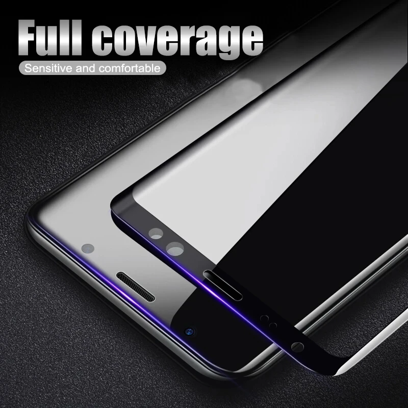 2Pcs Curved Tempered Glass For Samsung Galaxy S24 S22 S23 S21 S20 Plus Ultra FE Screen Protector Note 10 9 20 Plus S9 S10 Glass