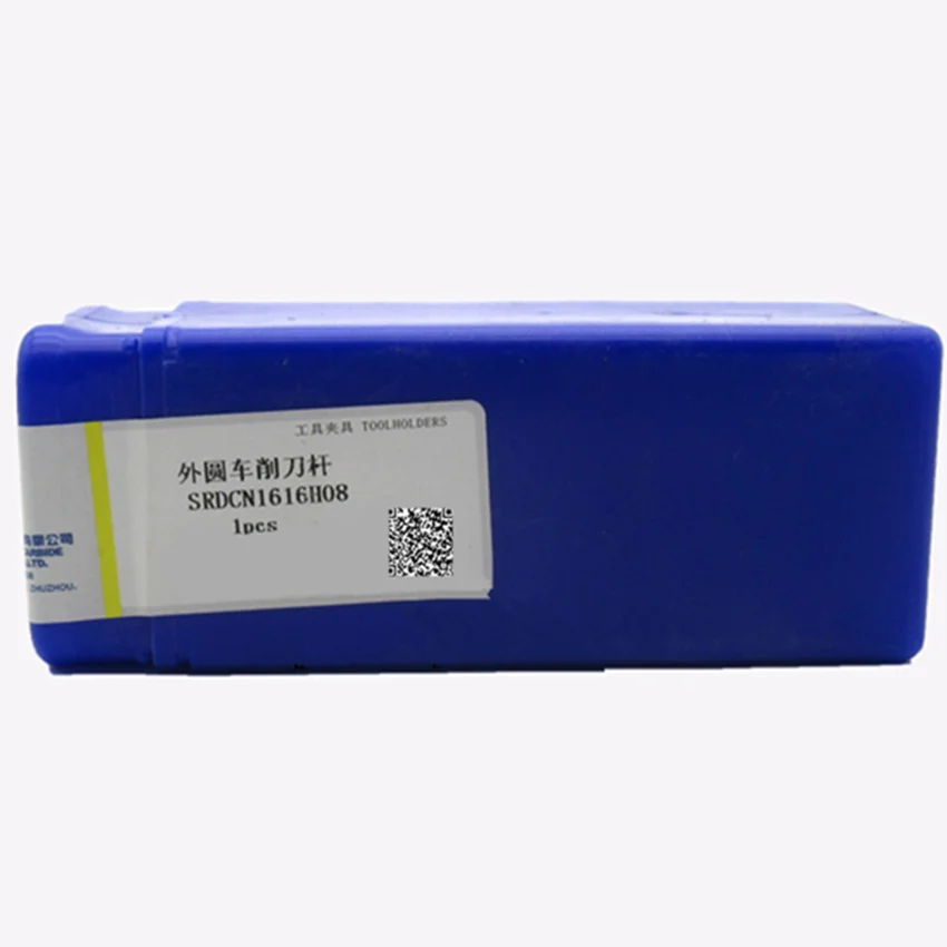 Barra externa do cortador de ferramentas de torneamento para RC, SRDCN16H08, SRDCN2020K08, SRDCN2020K10, SRDCN ZCC.CT, 1 caixa do PC
