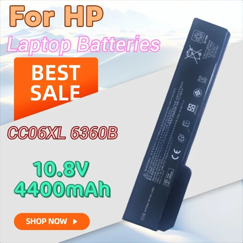 

Новый аккумулятор для ноутбука CC06XL 10,8 В 4400 мАч для HP HSTNN-I91C HSTNN-LB2H HSTNN-LB2F HSTNN-LB2I HSTNN-OB2G HSTNN-OB2H QK639AA QK640AA