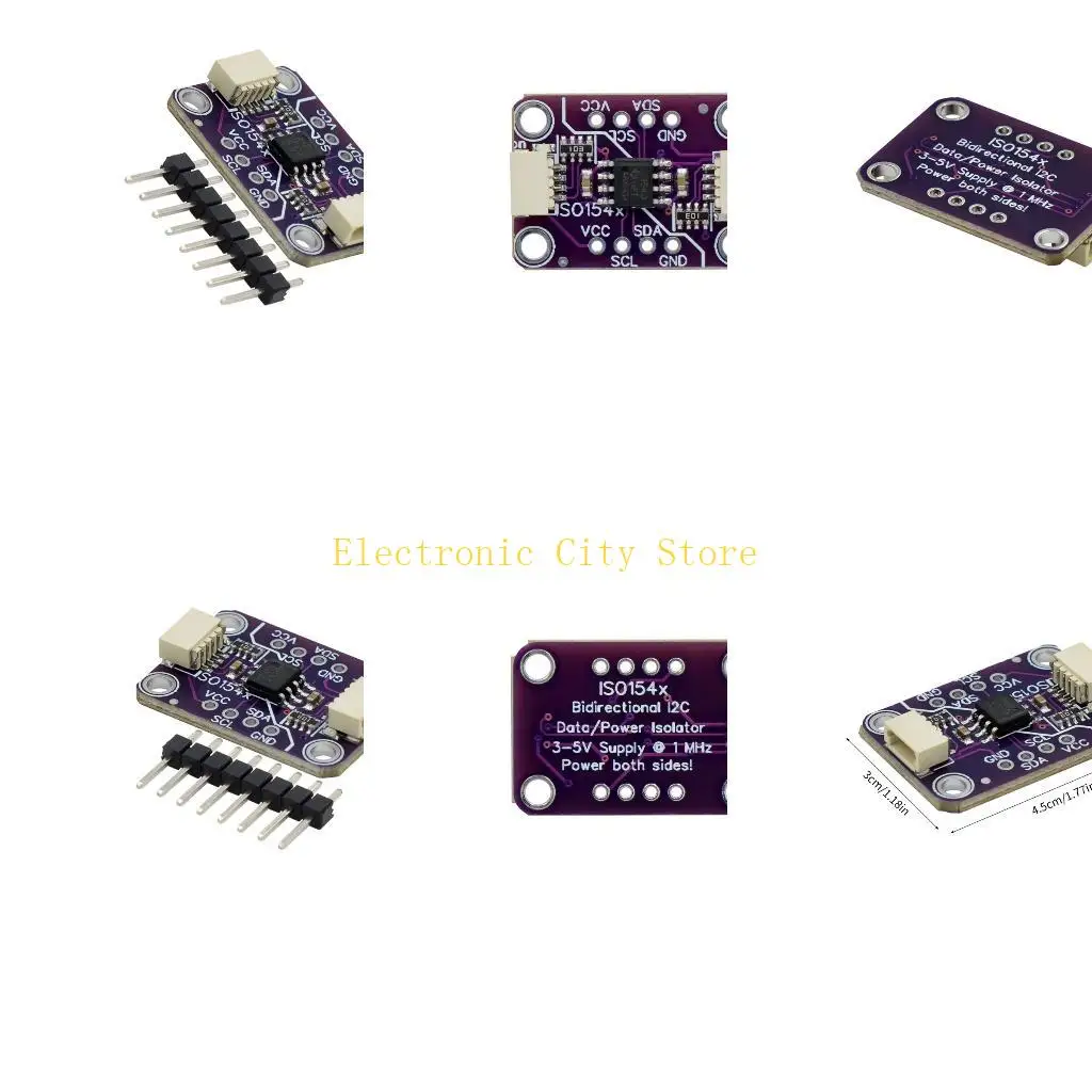 

Двунаправленная изоляторы I2C Модуль модуль быстрая скорость 1 МГц изоляция сигнала для систем промышленного управления Hu8d