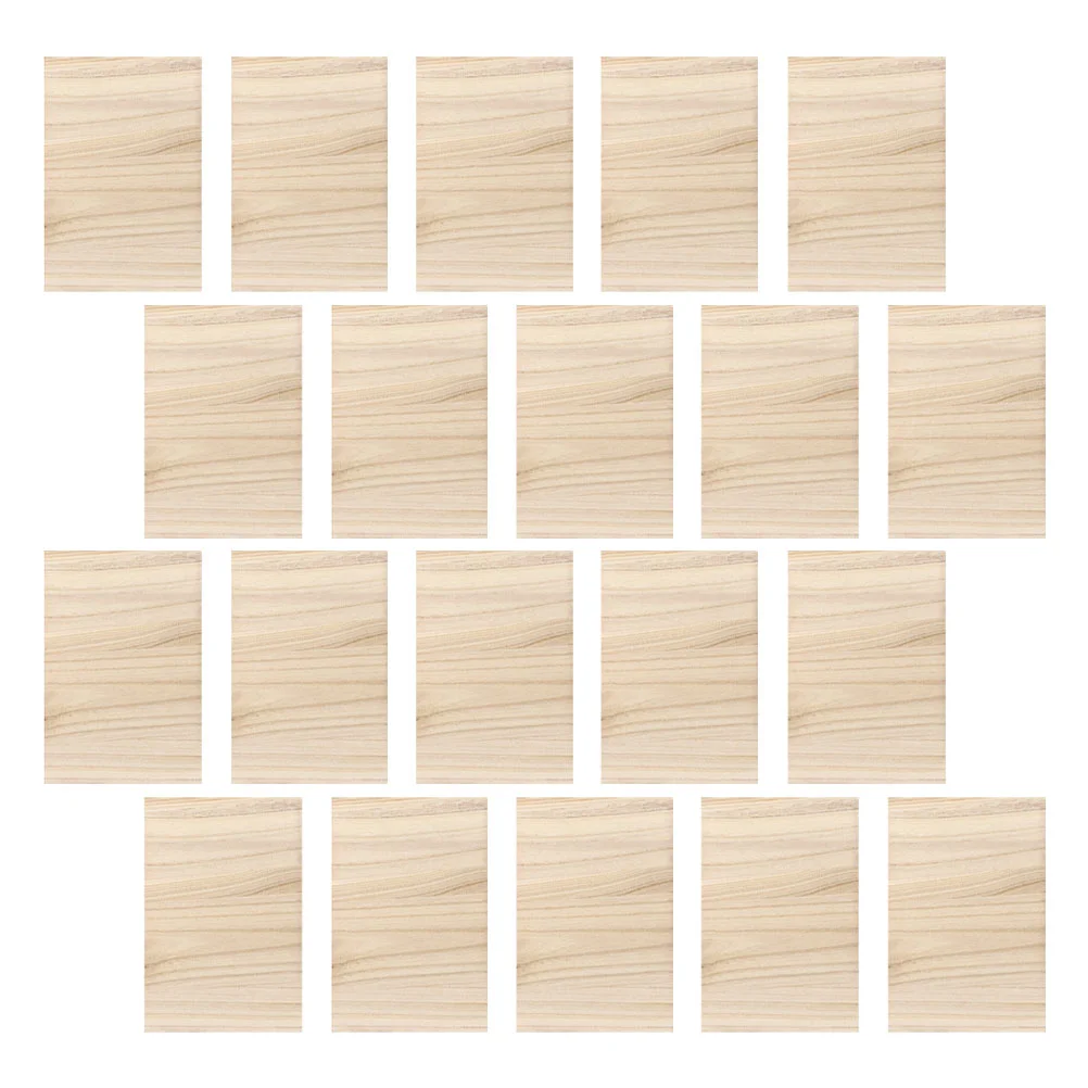 

20 Pcs Taekwondo Breaking Boards High Grade Wood Practice Tool Martial Equipment Kids Training Professional