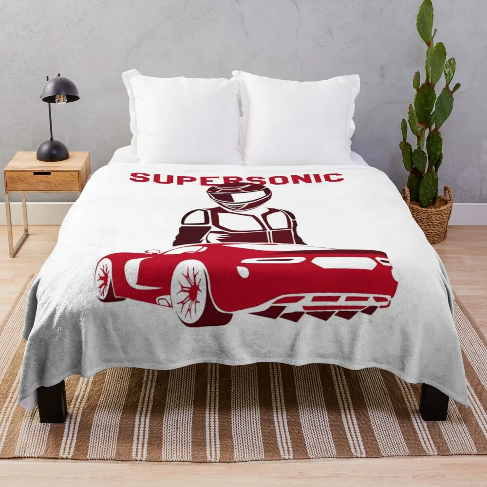 

The Speed Duel Throw Blanket Sofa christmas gifts Polar Blankets