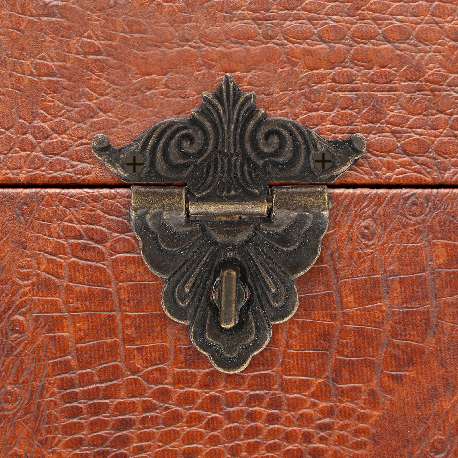 

6Pcs Box Buckles Zinc Alloy Vintage Wooden Box Latch Retro Jewelry Gift Case Hasps Replacement Hardware