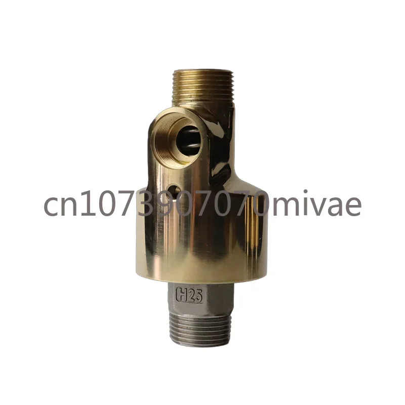 Cooling Water for Two-Way Brass Threaded Connection Rotary Joint 2.5 Inch