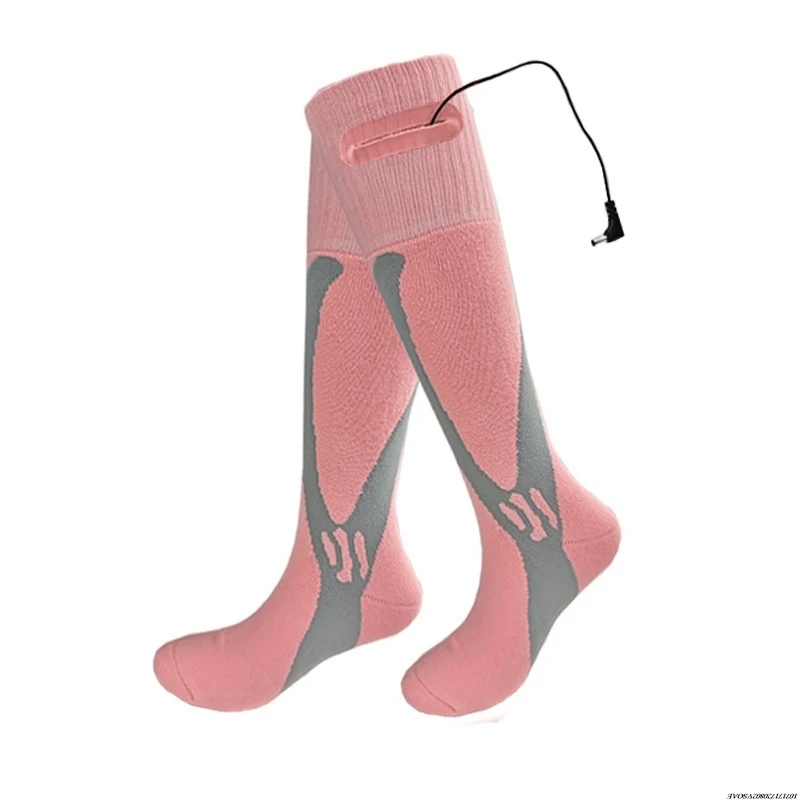 

65℃ Heated Socks Winter Warm Heating Sock With Battery USB Rechargeable Remote Control Snowmobile Electric Heated Skiing Sock