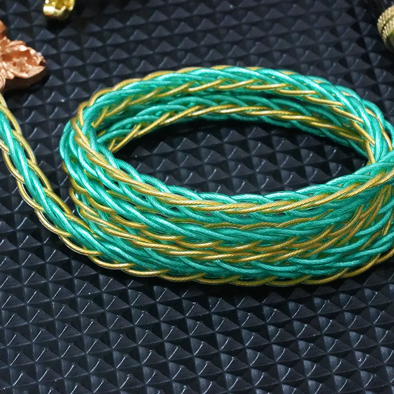 XINHS HIFI 8-Core  Earphone IEM Upgrade Cable with 4.4mm, 3.5mm, 0.78mm, and 2-Pin MMCX Connectors, For NX8 Himalaya Cantor