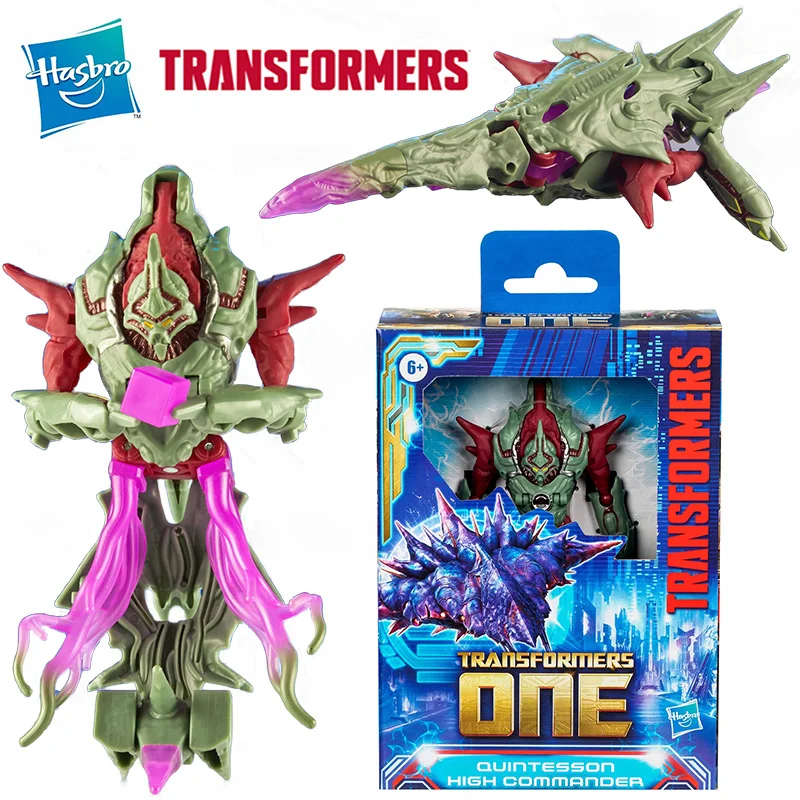 Hasbro Transfirmers Een Kwintesson Hoge Commandant 12Cm Deluxe Class Originele Actiefiguurmodel Kinderspeelgoed Geschenkcollectie