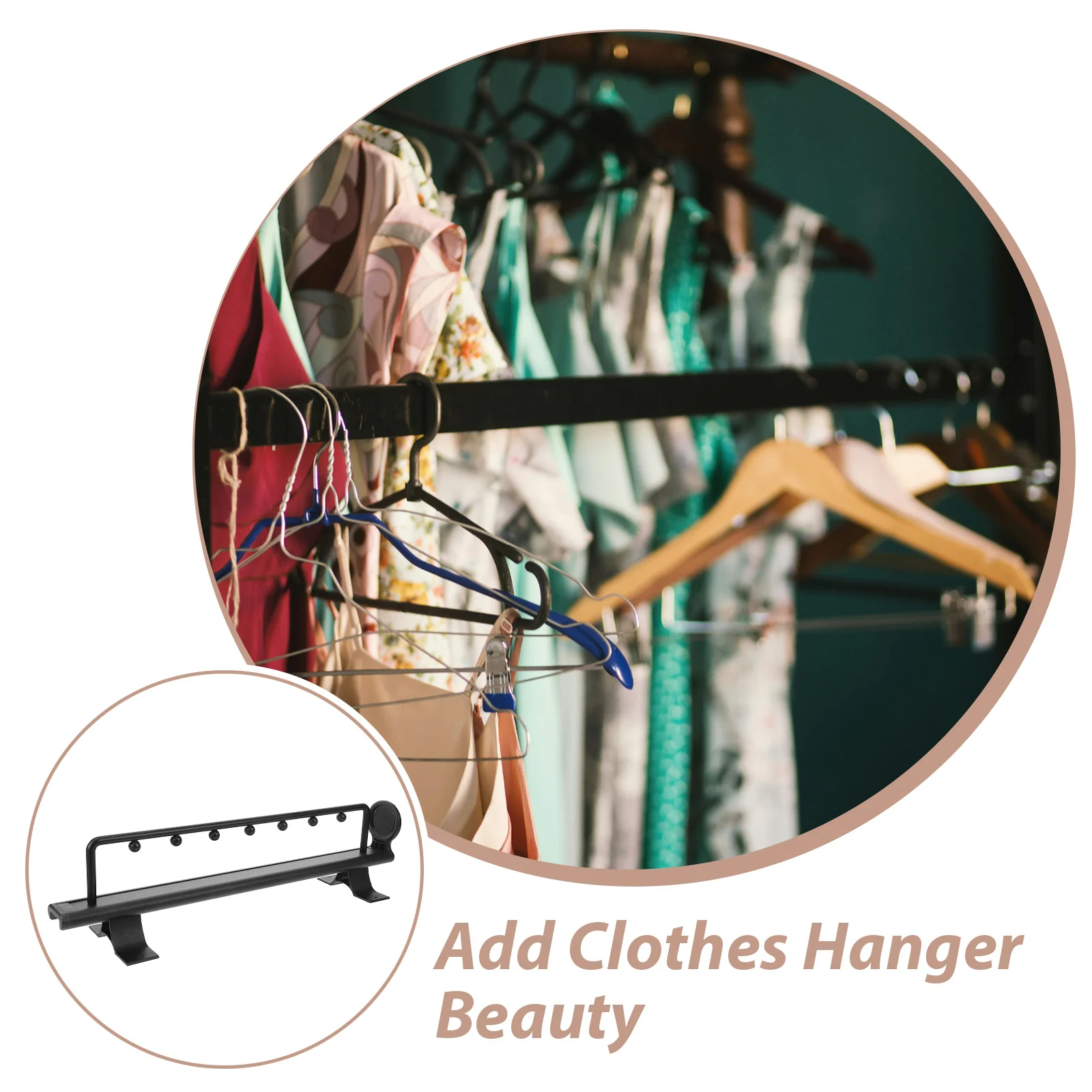 

Clothes Hanger Rod Wardrobe Clothing Rail Closet Rod Slide Out Adjustable Wardrobe Bar for Clothes Pants Racks for Hanging Pants