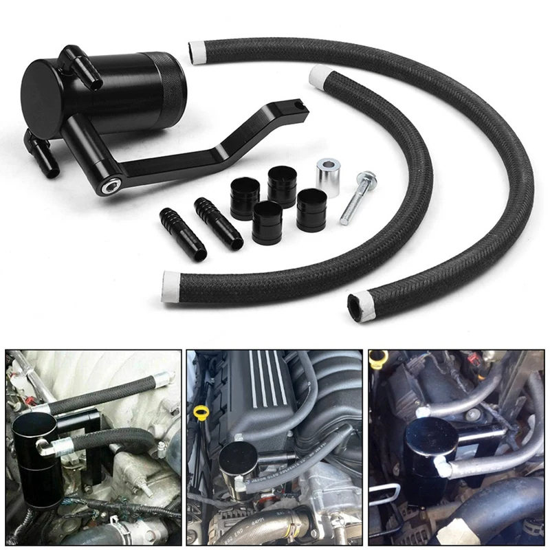 

Набор масляных горшков из алюминиевого сплава с Z-образным кронштейном и шлангом радиатора для Dodge Ram Dodge Challenger Chrysler 300