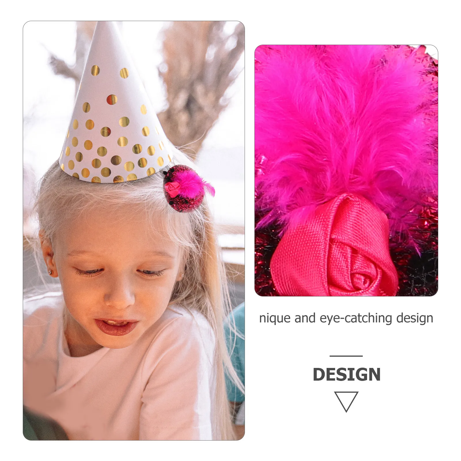 

12Pcs Mini Tea Party Hats Faux Plume Sequins Fascinators Women Costume Accessories Fashionable Dressy Tiny Hats