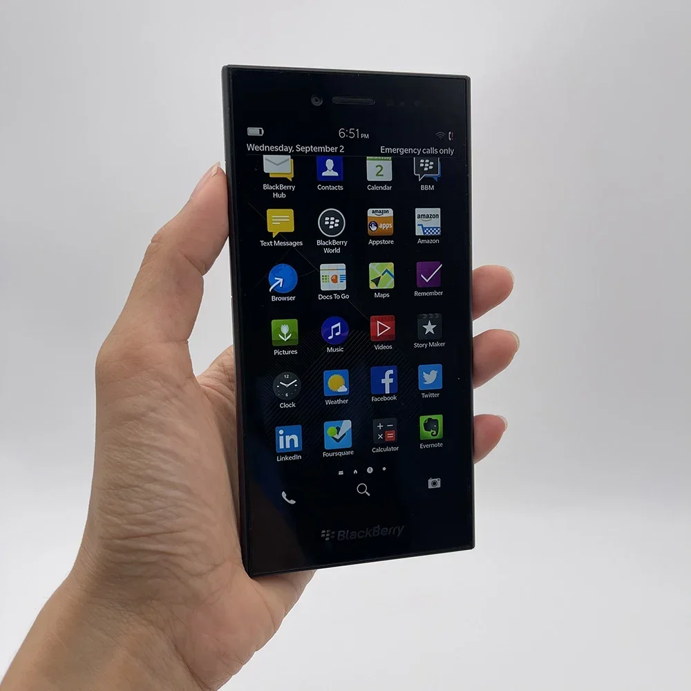 Blackberry Leap Z20 Original Unlocked 4G LTE Cellphone 5.0 Inches 2GB RAM 16GB ROM OS System Mobile Phone