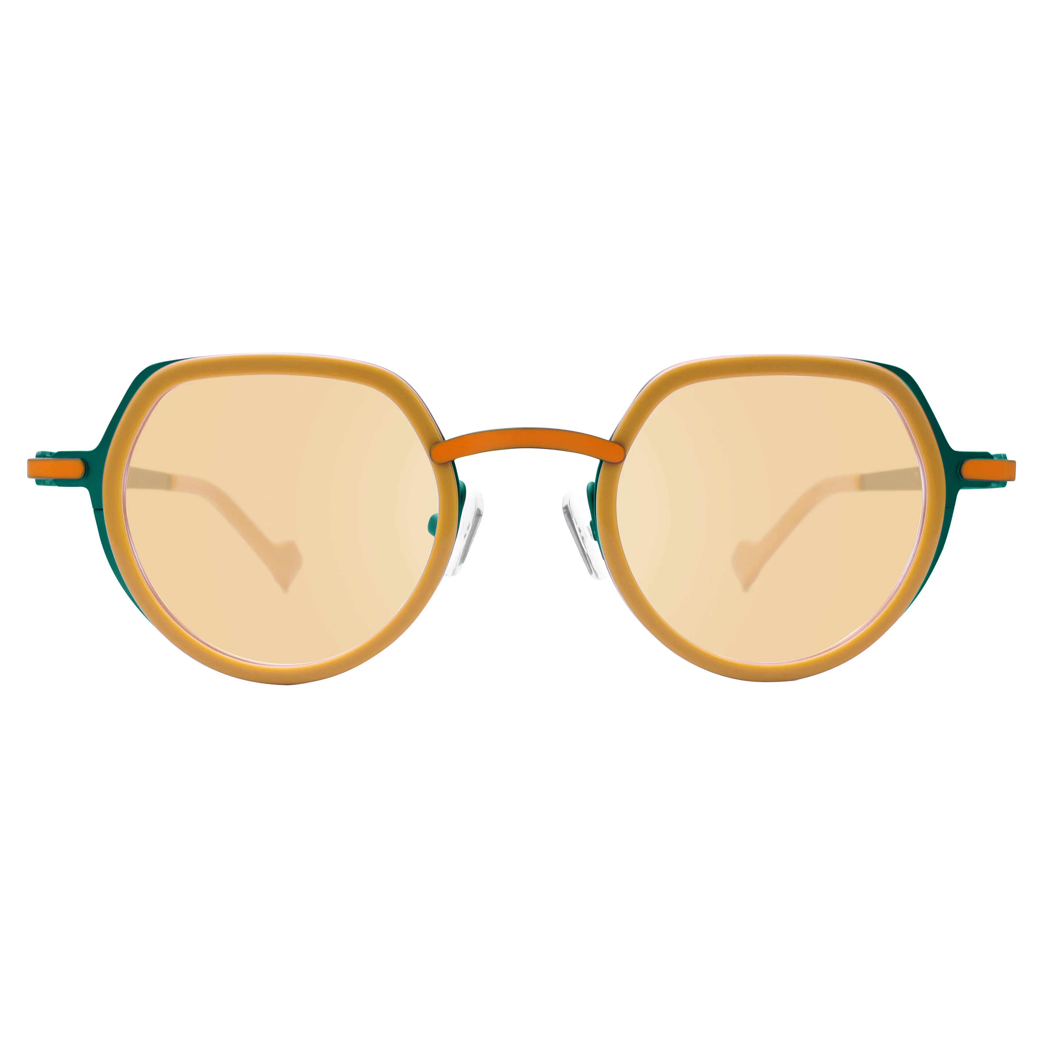 

Outdoor Polarized Sunglasses with Durable Acetate Metal Frame Adjustable Nose Pads UV400 Protection for Men And Women