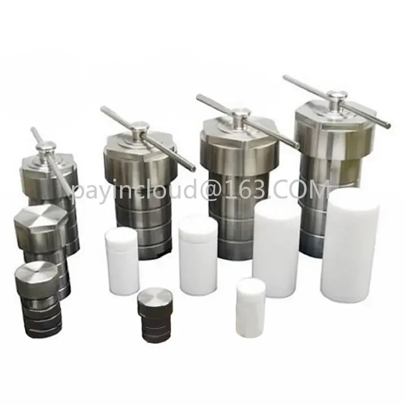 Imagem -02 - Reator Autoclave Hidrotérmico Con Cámara de Ptfe Hervidor de Agua 25ml