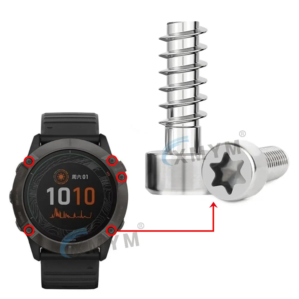 For garmin fenix 7 dial screws replacement repair use