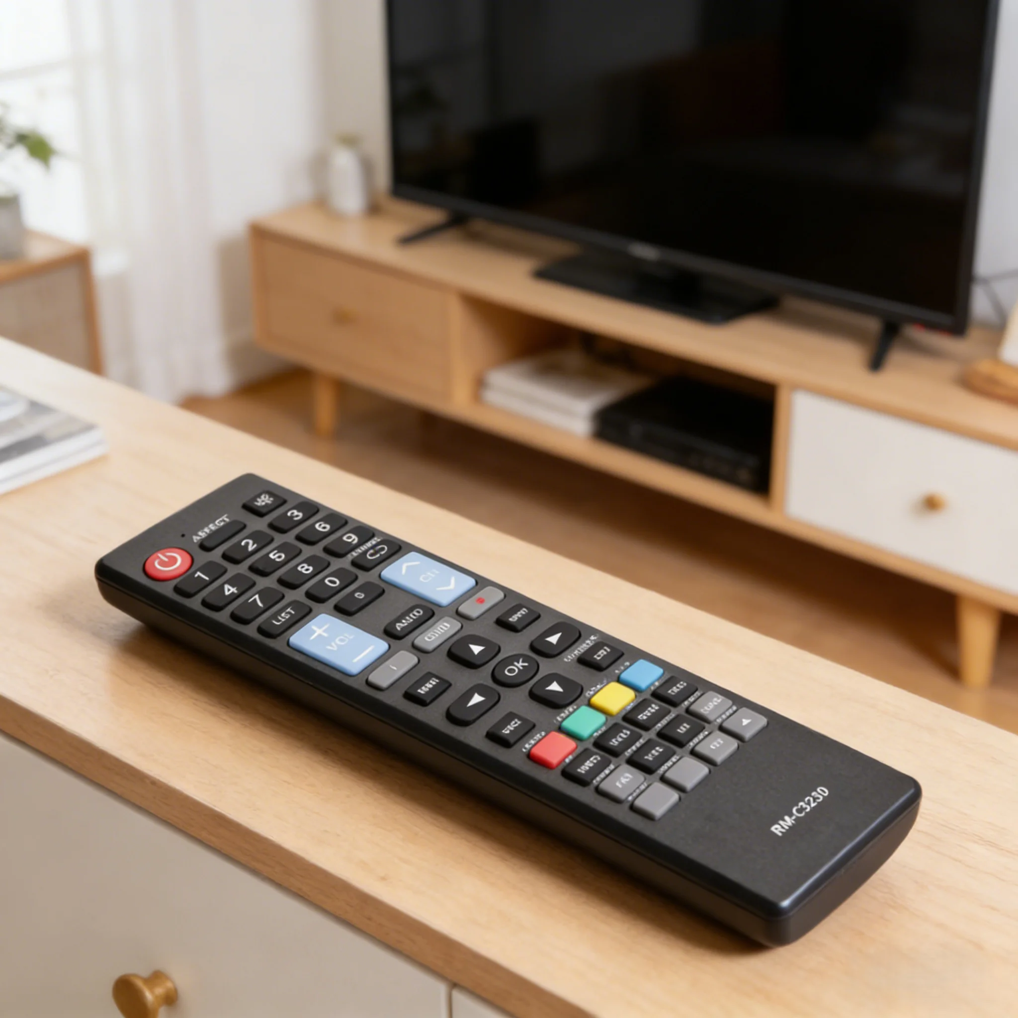 

RM-C3230 sub TV Remote Control Fit for JVC HKC Smart TV 50F1 LT39C640 32C3 Controller