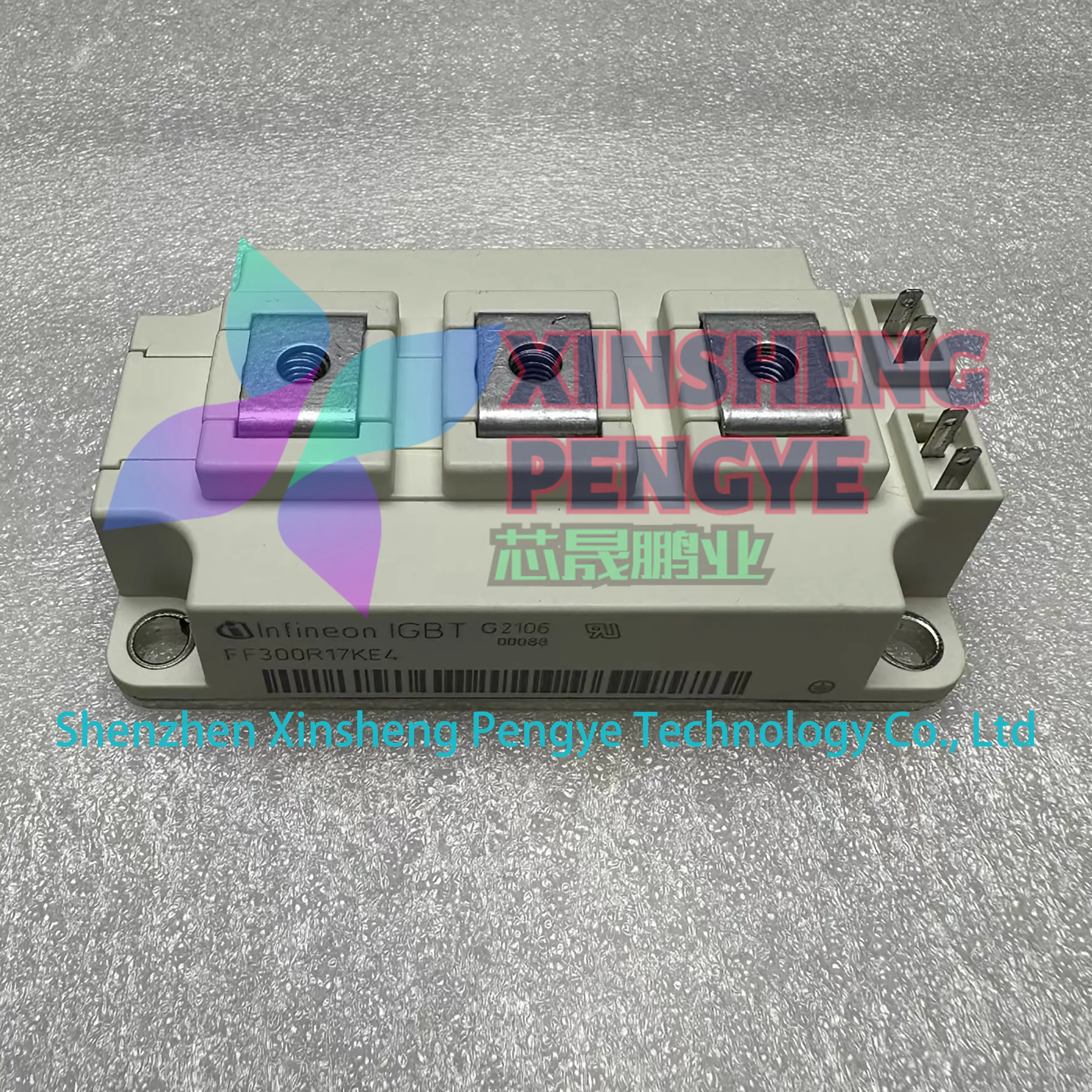 

High Quality FF300R17KE4 FF300R17KE4HOSA1 IGBT Transistor Dual NPN 440A 1.95V 1.8kW 1.7kV Trans IGBT Module