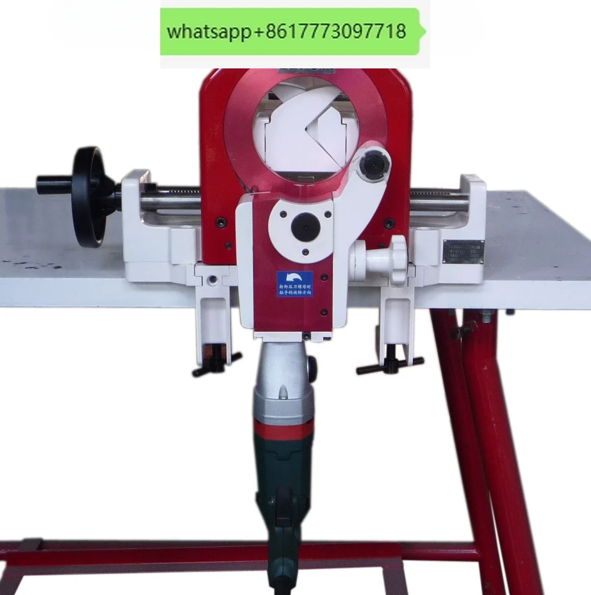 Orbital electric automatic stainless steel pipe cutter tube cutting saw machine Lefon Lite4