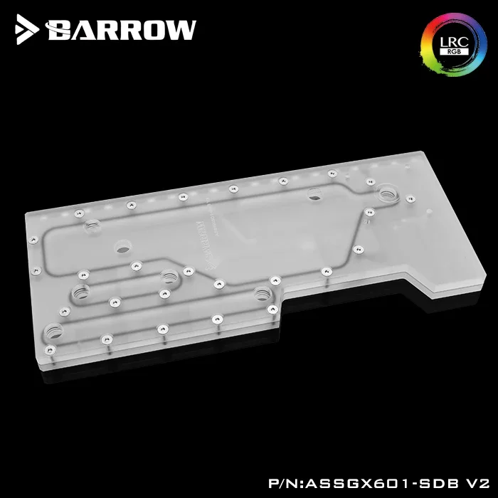 Barrow Acrylic Board as Water Channel use for ROG Strix Helios GX601 Computer Case for Both CPU and GPU Block / ASSGX601-SDB V2