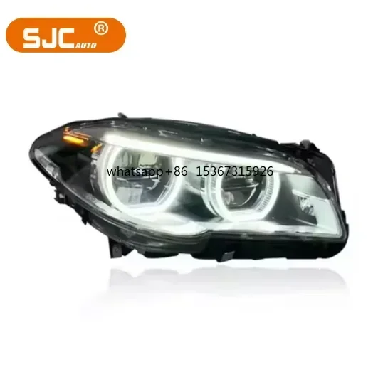 SJC High Quality Car part For BMW 5 Series F10 F18 520i 525i Full LED Headlight 2011-2017 Duel Beams Lens Daytime Running Lights