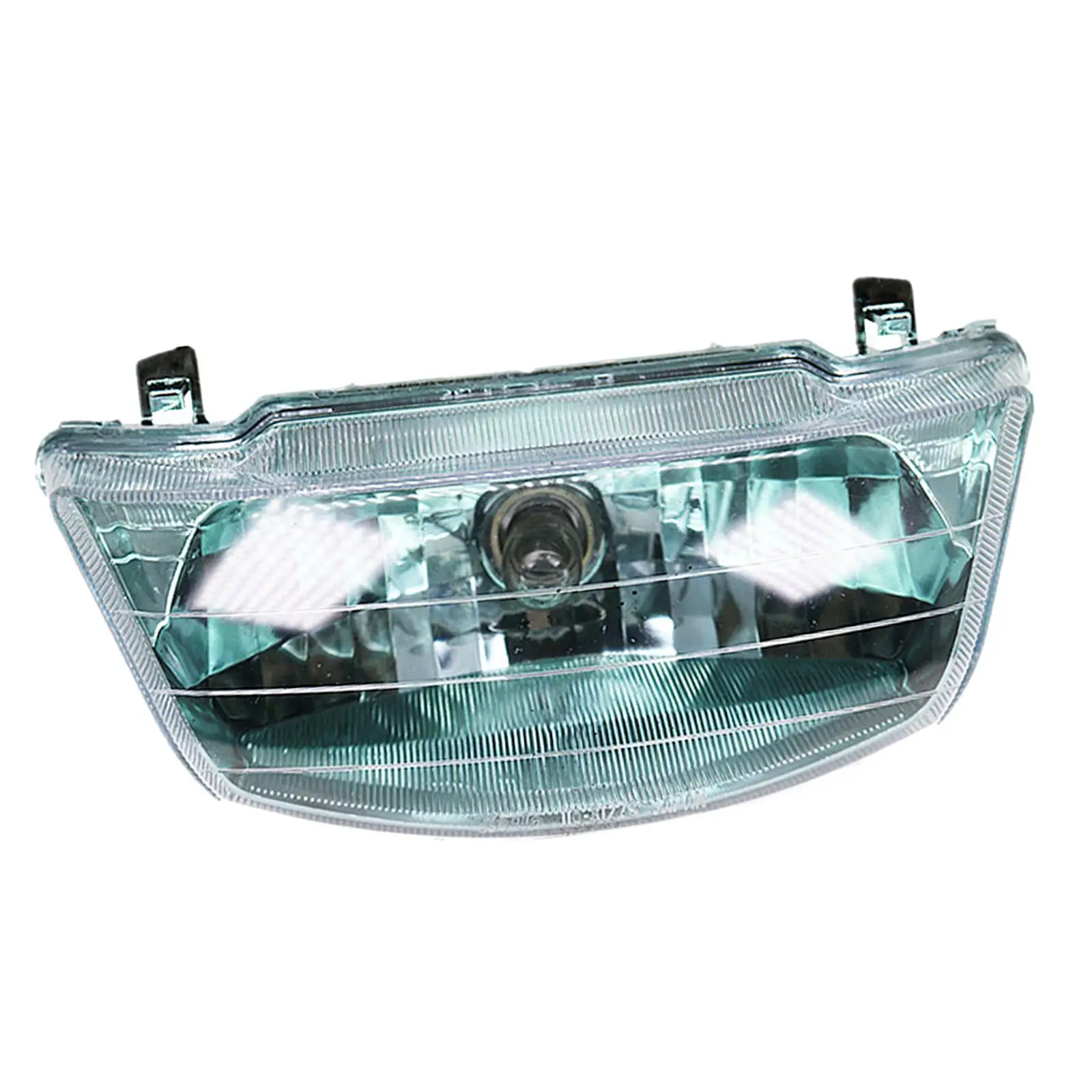 Motorcycle Headlight Assembly High Brightness Headlamp Replacement Fit for Yamaha ZR Jog50 3Yk Motorcycle Headlamp Safe Driving