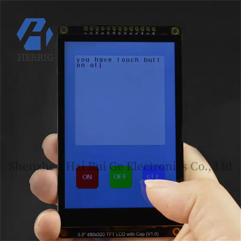

DFRobot 3.5" 480x320 TFT capacitive touch display