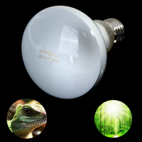 40W 50W 75W 100W UVA Reptile Lamp Bulb Turtle Basking Light Bulbs Heating Lamp Amphibians Lizards Temperature Controller