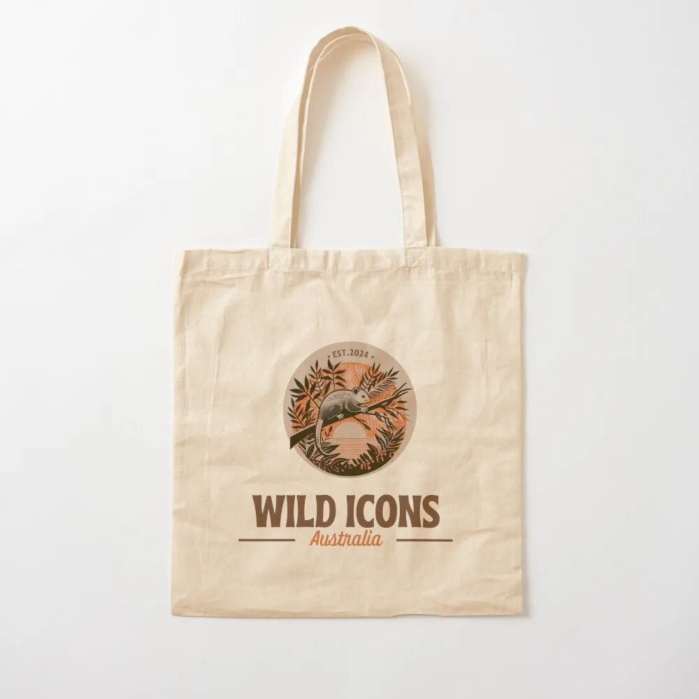 Wild Icons Australia Official Logo Tote Bag Canvas custom bags shopper women