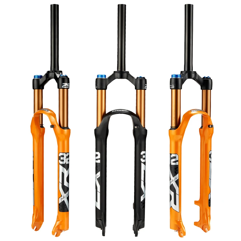 AliExpress NONE KRSEC MTB Air Suspension Fork Magnesium Alloy Straight Tube Shoulder Control Quick Release