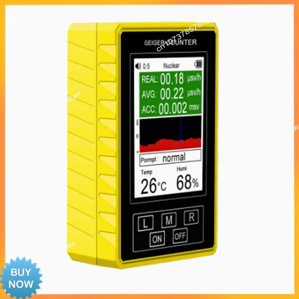A10R XR3 Pro Electromagnetic Radiation Detector Geiger Counter Semi-Functional Dosimeter EMF Meter Βγ X-Ray Beta Gamma Tester
