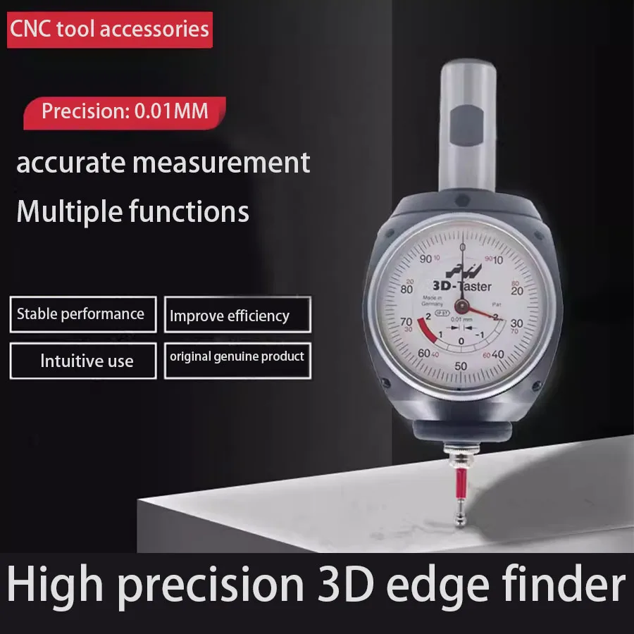 

HAIMER Haimer edge finder, Haimer universal type 3D-taster edge-finding probe 80.360.00FHN for CNC machine tools