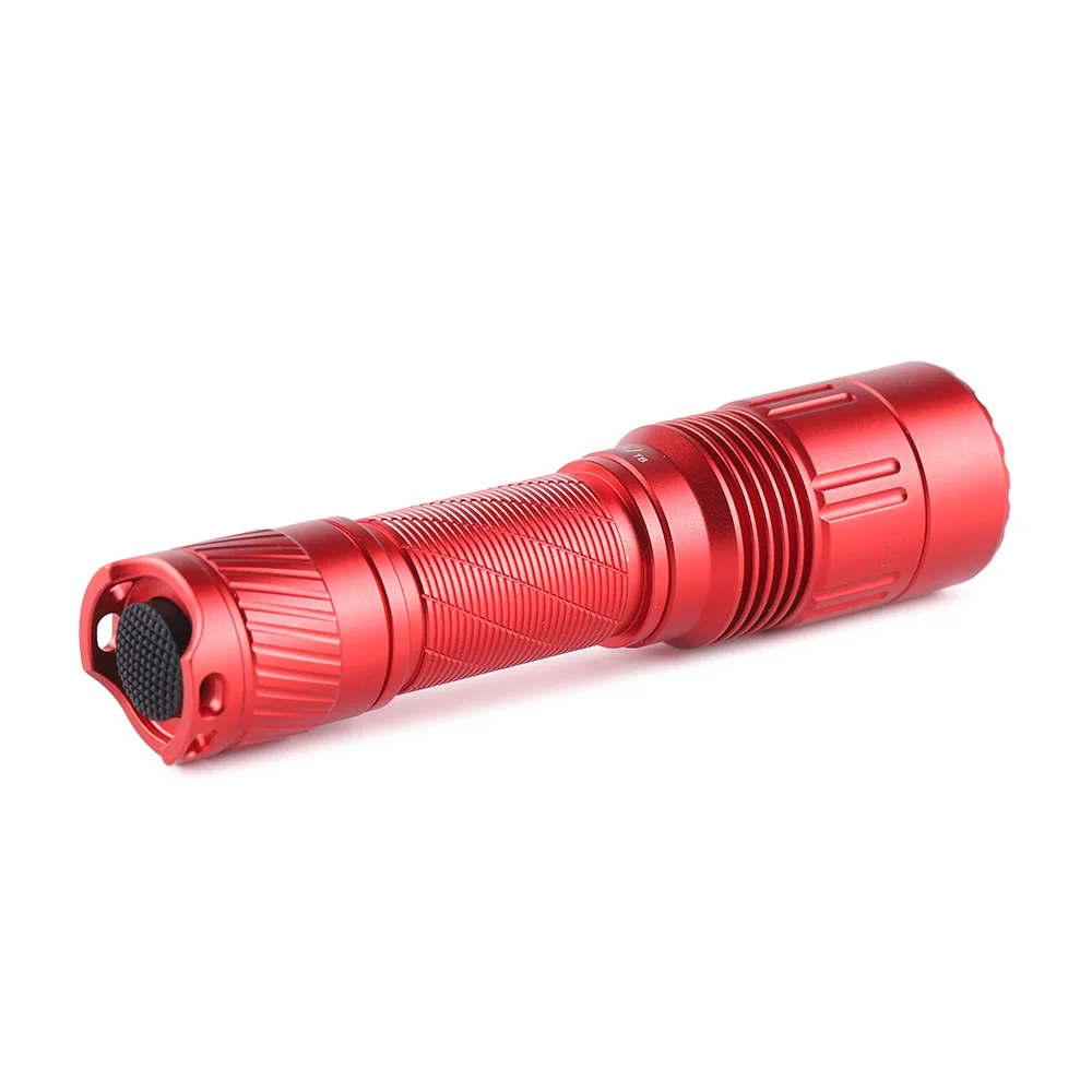 مصباح يدوي Convoy Red T6 SFT40 LED AA 14500 مدمج ومحمول للتنزه في الهواء الطلق وتسلق الجبال