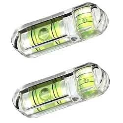 2Pcs Square MiniLevel High Precision Pan-Tilt Special Level Bubble Leveler Measuring Tilt Horizon Level Measuring Tools