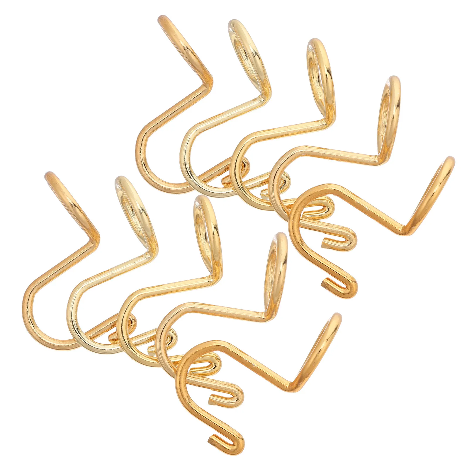 10Pcs Wardrobe Connector Hooks Clothes Hanger Clips Space Saving Hanging Extender Hooks Closet Organizer Cascading Hook view 5