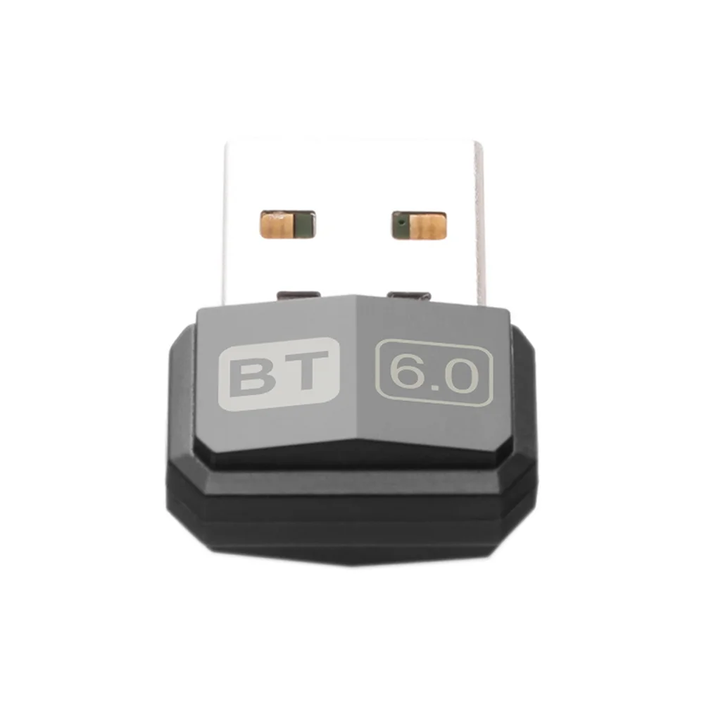 Adaptador Bluetooth USB Bluetooth 6.0 5.4 para PC Dongle Mouse sem fio Keyborad Receptor de áudio de música Transmissor USB