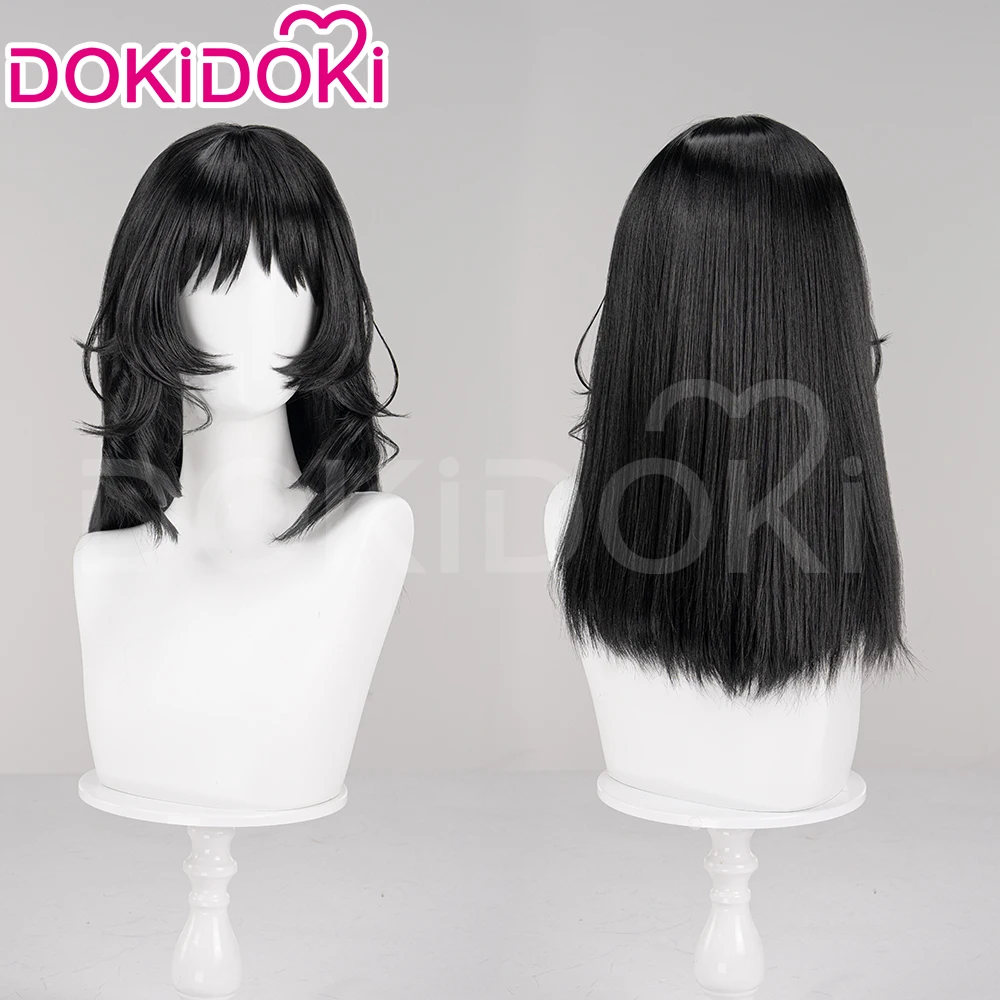 【Dec. Limited 5% OFF】Anya Daisuke Cosplay Wig Game Mouthwashing DokiDoki Women Black Short Hair Anya Cosplay Free Wig Cap