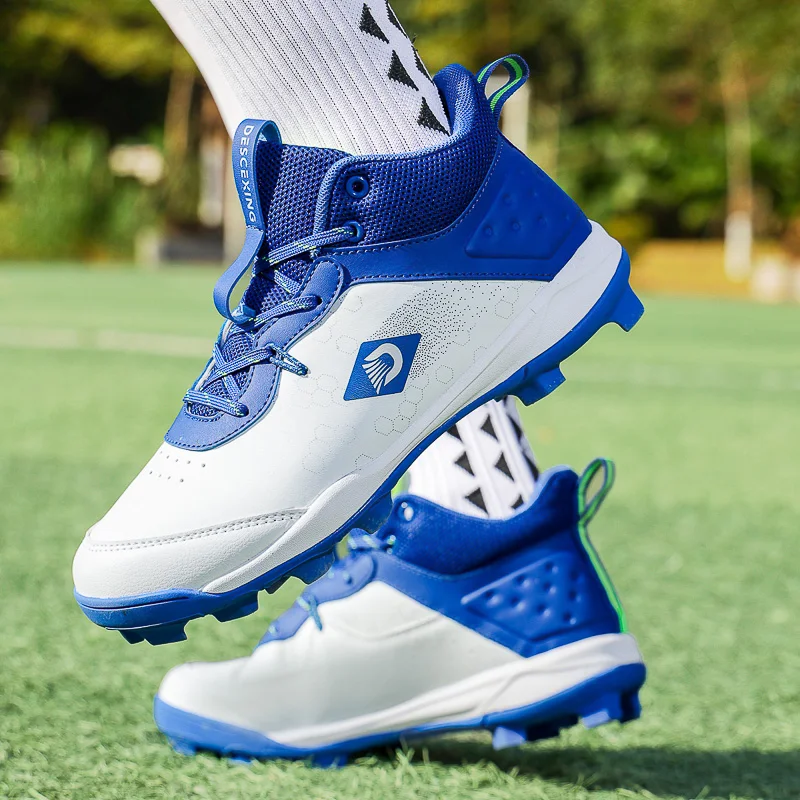 Professional Men Baseball Shoes Anti-Slip Competition Sport Shoe Outdoor Lawn Sports Shoes For Man Big Size 46 Baseball Shoe Man