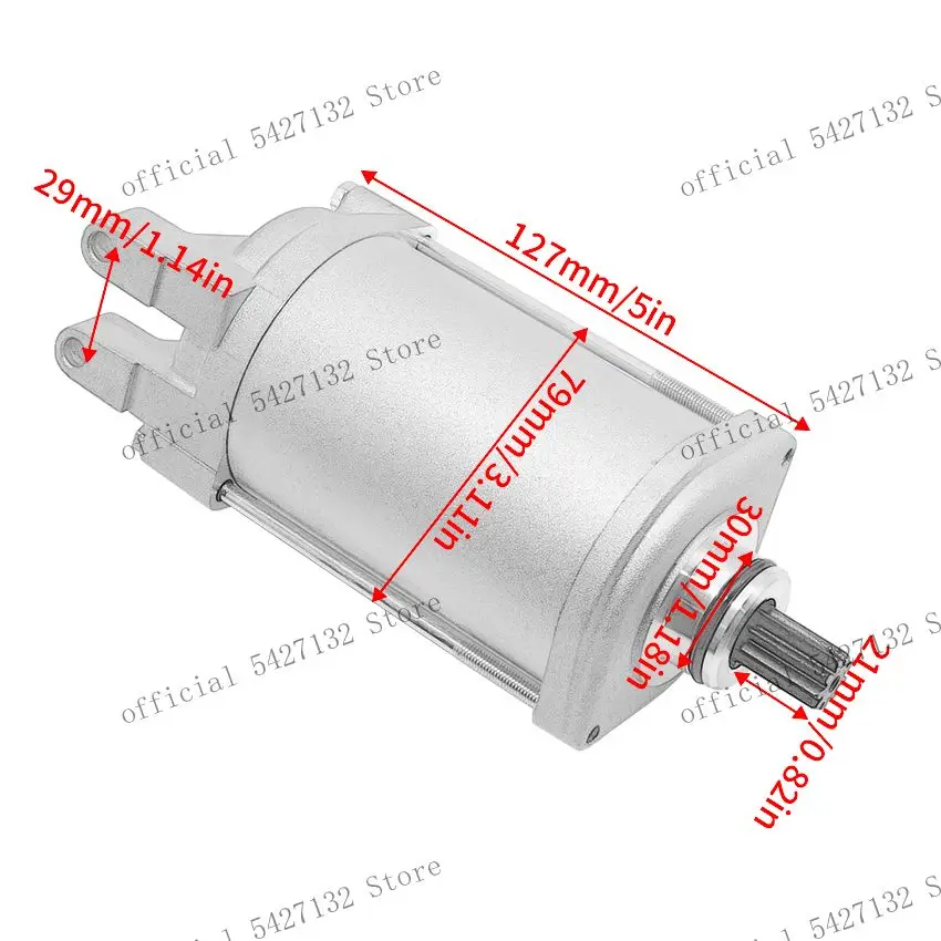 Motorcycle Starter Motor For BMW F650 E169 F650GS F650ST R13 Dakar R13 F650CS K14 F650 CS F650 ST 11447709449 12412343511