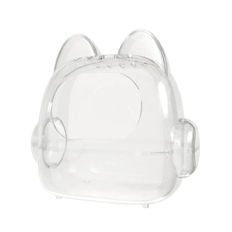 PC Hamster Travel Cage Cute Carrying Cage Easy to Carry Small Hamster Cage for Small Animals