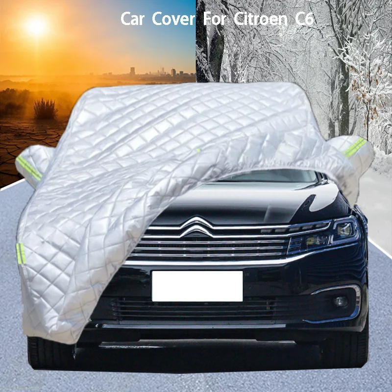 

For Citroen C6 Car Cover Delivers Hail Protection, Scratch Guard, prevents paint peelingRain & Snow Resistance