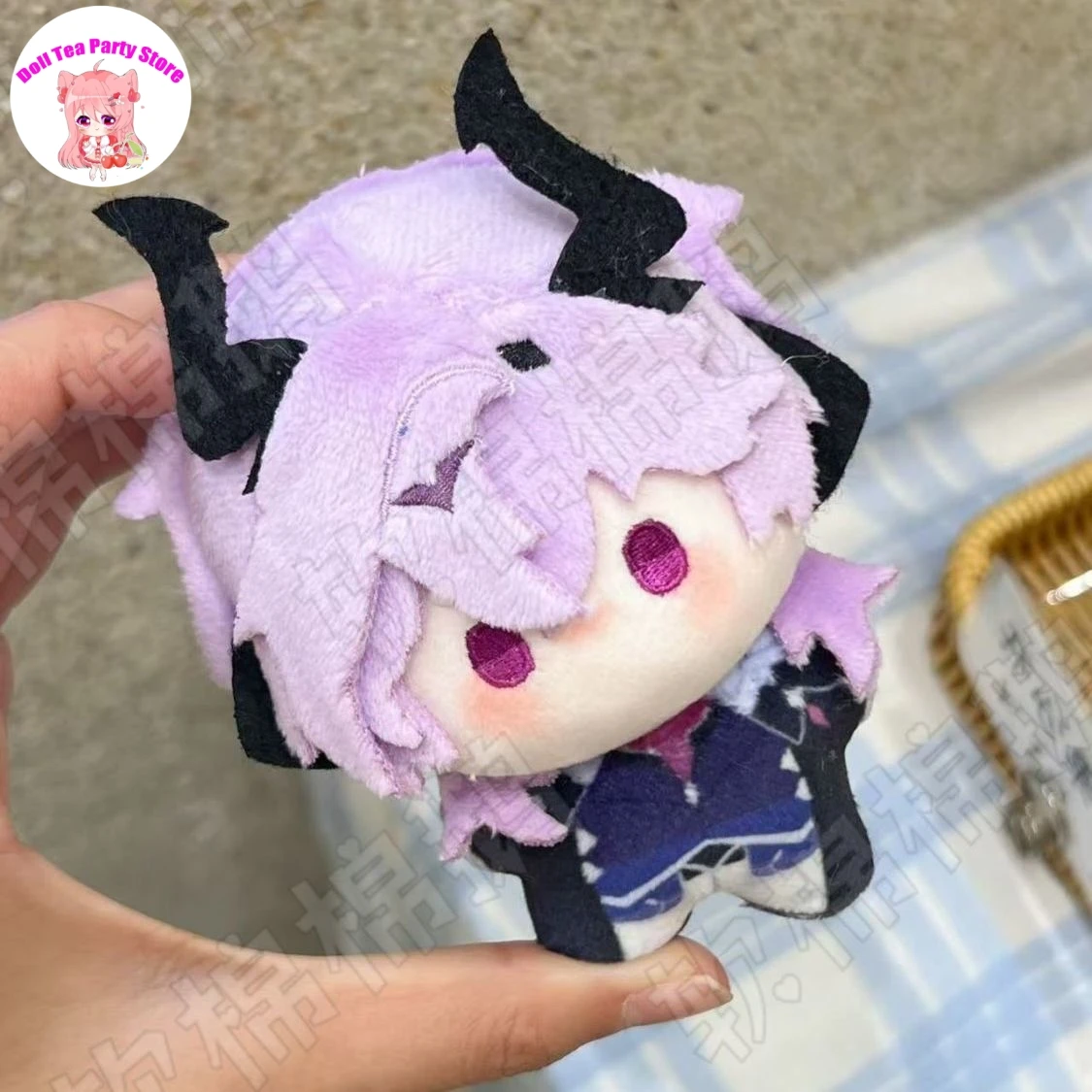 

Durin Adorable Printed Body Doll Game Genshin Impact 10cm Bag Pendant Plush Toys Cosplay Figure Model Plushie Keychain Gifts