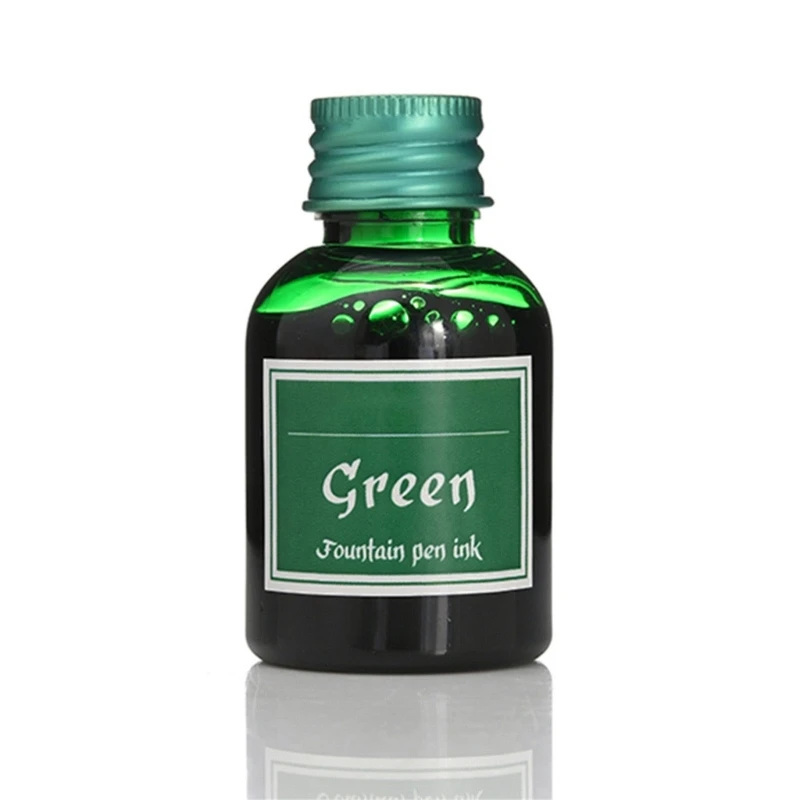 Mực bút đầy màu sắc nguyên chất 30ml Nghệ thuật thư pháp Viết chữ ký Phụ kiện Sử dụng tại nhà