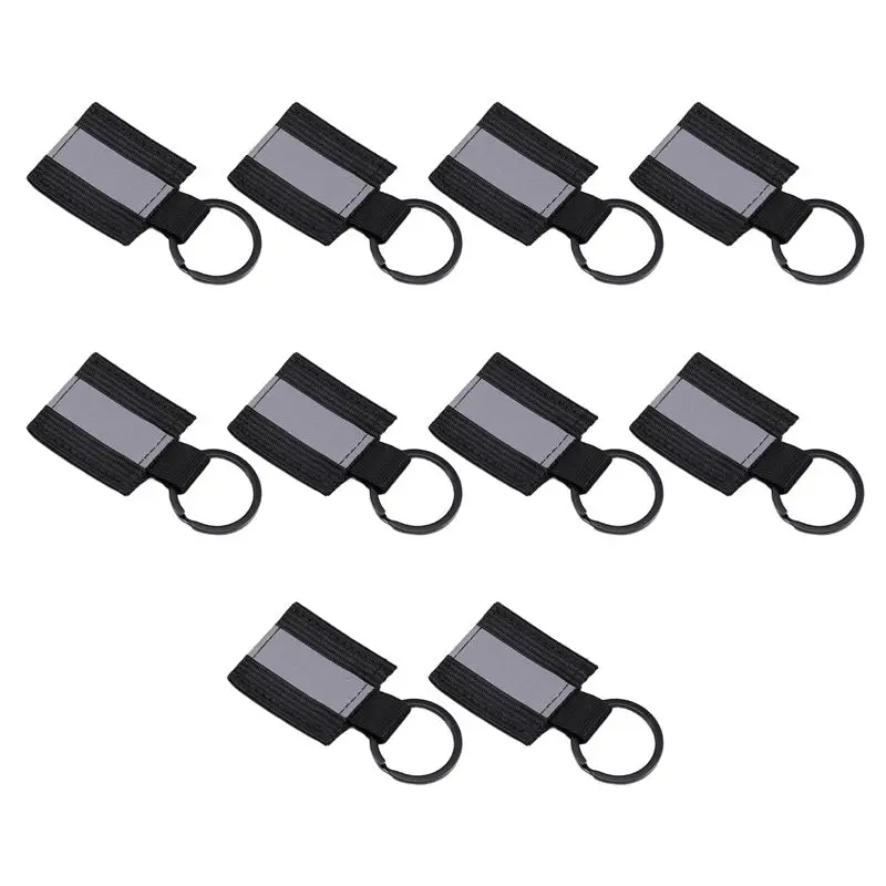 Backpack And Cycling Double-Sided Reflective Pendants, High-Visibility Keychain Safety Accessories-X67A